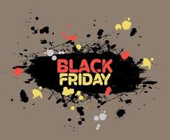 zwarte vrijdag ontwerp vector dag 29 november vakantie reclame abstract verkoop illustratie geel zwart en blauw