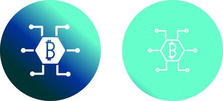 bitcoin vector pictogram