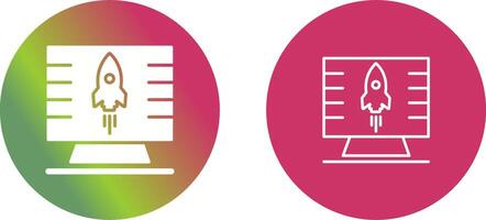 raket vector pictogram