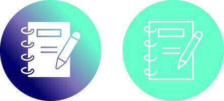 notities vector pictogram