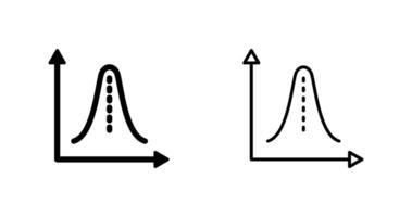 histogram vector icoon