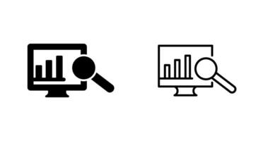 analyse vector icoon