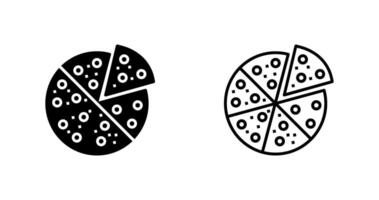 pizza plak vector icoon