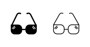 zonnebril vector pictogram