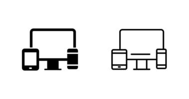 responsieve vector pictogram