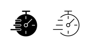 buigen tijd vector icoon