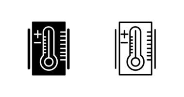 thermometer vector pictogram