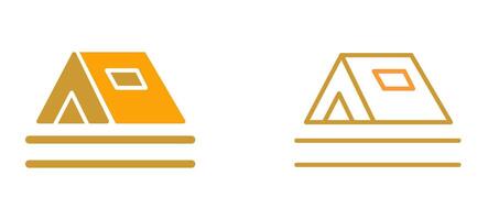 tent vector pictogram