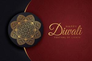 diwali - Indisch festival van lichten, ontwerp sjabloon voor ansichtkaarten, uitnodigingen, groet kaarten, affiches, flyers, achtergrond en banier ontwerpen. vector