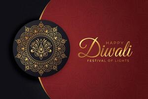 diwali - Indisch festival van lichten, ontwerp sjabloon voor ansichtkaarten, uitnodigingen, groet kaarten, affiches, flyers, achtergrond en banier ontwerpen. vector