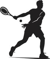 top Spin tacticus insigne vector ontwerp voor tactisch tennis icoon macht dienen pro insigne tennis speler vector logo voor aas server