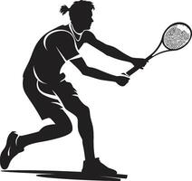 top Spin tacticus insigne vector ontwerp voor tactisch tennis icoon macht dienen pro insigne tennis speler vector logo voor aas server