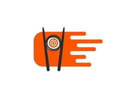 sushi embleem logo vector