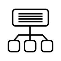 Vector Sitemap pictogram