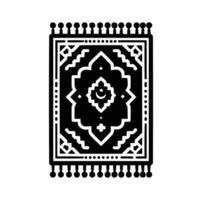 moslim gebed mat vector. gebed tapijt ontwerp illustratie vector