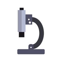 Vector microscoop pictogram