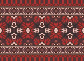 Amerikaans etnisch inheems patroon.traditioneel navajo, azteken, apache, zuidwest en Mexicaans stijl kleding stof patroon.abstract motieven Patroonontwerp voor stof, kleding, deken, tapijt, geweven, omslagdoek, decoratie vector