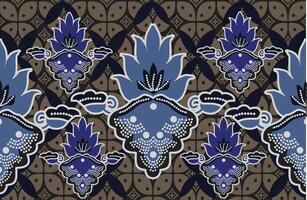 Indonesisch batik motieven met heel kenmerkend, exclusief fabriek patronen. eps 10 vector