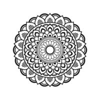 sier luxe mandala patroon vector