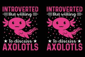 ik lezen een veel zo veel boeken zo weinig tijd, kleurrijk grafisch t-shirt, axolotl t-shirt ontwerp. vector