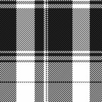 plaid kleding stof van textiel structuur Schotse ruit met een naadloos patroon controleren achtergrond. vector