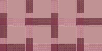 zijde kleding stof naadloos achtergrond, pluizig patroon tartan. volk structuur controleren textiel plaid in rood en rooskleurig bruin kleuren. vector