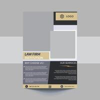 a4 wet firma folder sjabloon, wet firma en wettelijk Diensten folder, wet firma en advies folder, wettelijk zakelijke wet firma bedrijf folder poster brochure of brochure sjabloon ontwerp vector