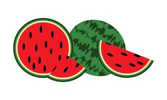watermeloen ontwerp en illustratie. vector