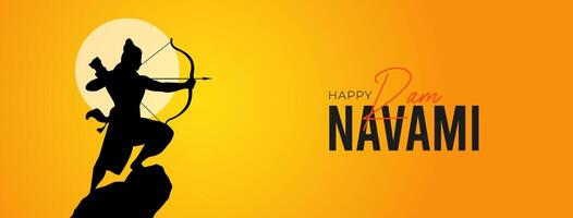 happy ram navami festival van india social media post vector