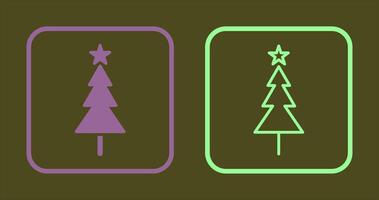 kerstboom icoon vector