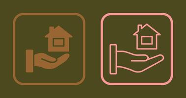 huis verzekering pictogram vector