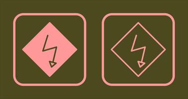 hoogspanning pictogram vector