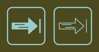 linker pijlpictogram vector