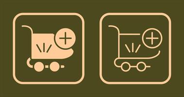 toevoegen aan winkelwagen pictogram vector