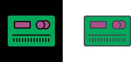 creditcard pictogram vector