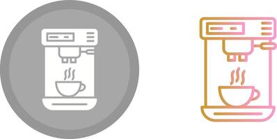 koffiezetapparaat ik pictogram vector