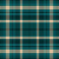 Schotse ruit of plaid donker kleur patroon. vector