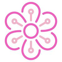 bloem icoon voor web, app, infografisch, enz vector