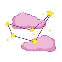 illustratie van Steenbok sterrenbeeld vector