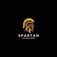 spartaans krijger symbool, jas van armen. spartaans leger helm logo, spartaans Grieks gladiator helm logo icoon illustratie. vector