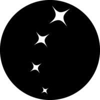 ster icoon . fonkelend ster illustratie teken. sparkles symbool. schijnend barsten logo. vector