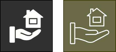 huis verzekering pictogram vector