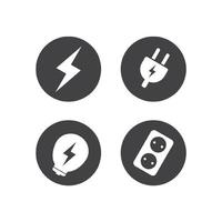 elektrische apparatuur pictogram vectorelement. elektrische apparatuur pictogram symbool vector