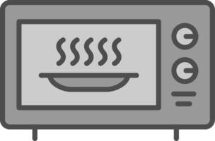 magnetronoven filay icoon vector