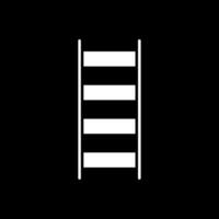 ladder glyph omgekeerd icoon vector