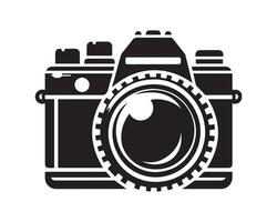 camera silhouet icoon grafisch logo ontwerp vector