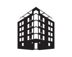 huis silhouet icoon grafisch logo ontwerp vector