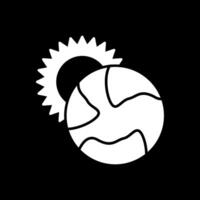 verduistering glyph omgekeerd icoon vector