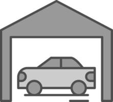 garage filay icoon vector