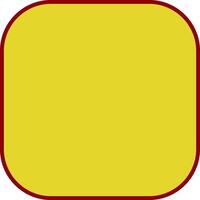 ronde hoek lijn twee kleur icoon vector